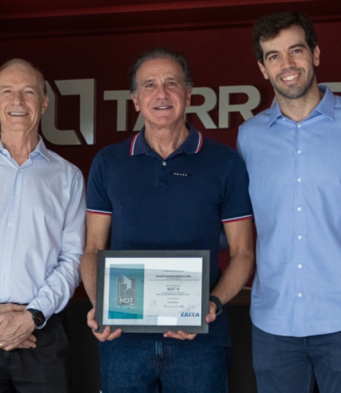 TARRAF conquista certificação da Caixa e reforça excelência na construção civil